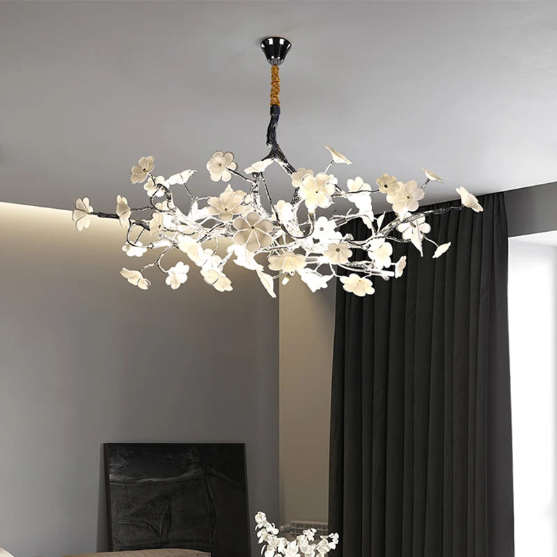 lustre moderne en anneau éclairage de luxe décoration suspendue - vue 5 sur 5