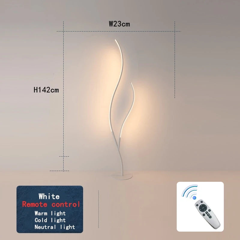 Lampes de sol en forme d'arbre - vue 10 sur 16