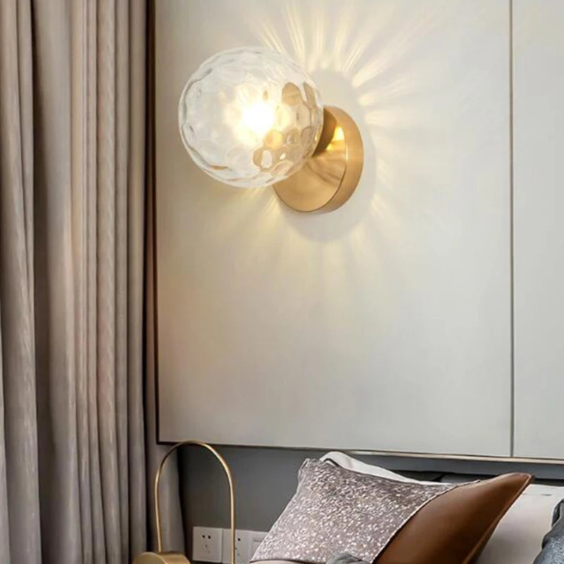 Applique murale Moderne Led nordique boule - vue 4 sur 12