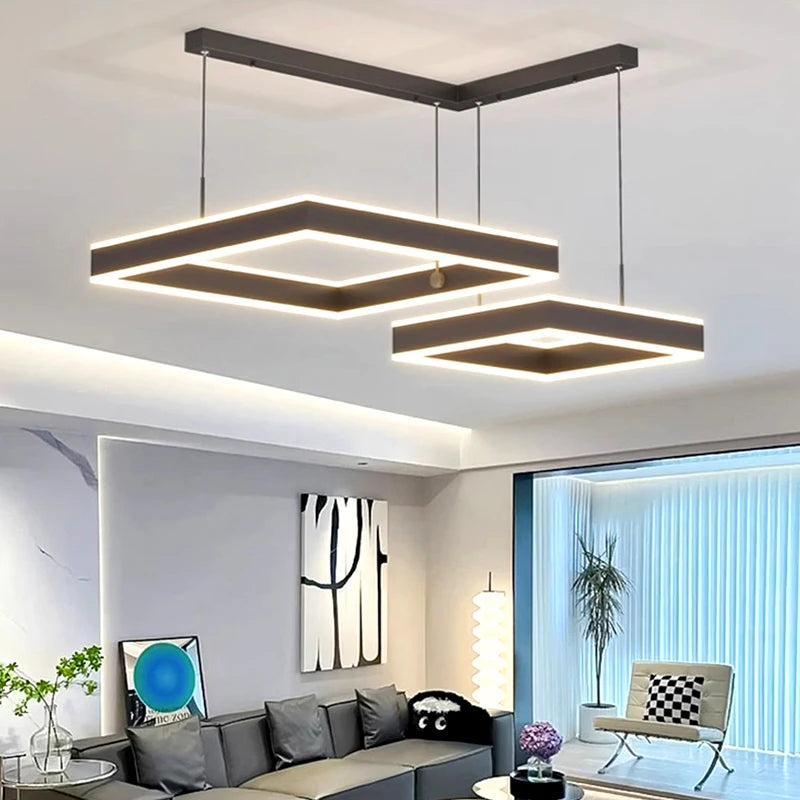 suspension moderne led pour éclairage intérieur - vue 6 sur 10