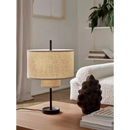 Modern minimalist LED fabric floor lamp with Chinese Nordic style