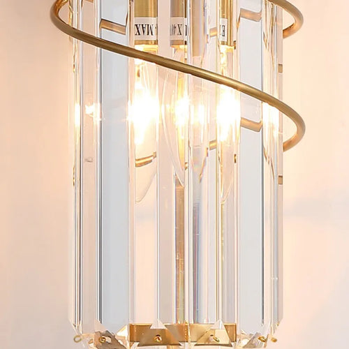 applique murale led cristal post-moderne simple décorative - vue 7 sur 7