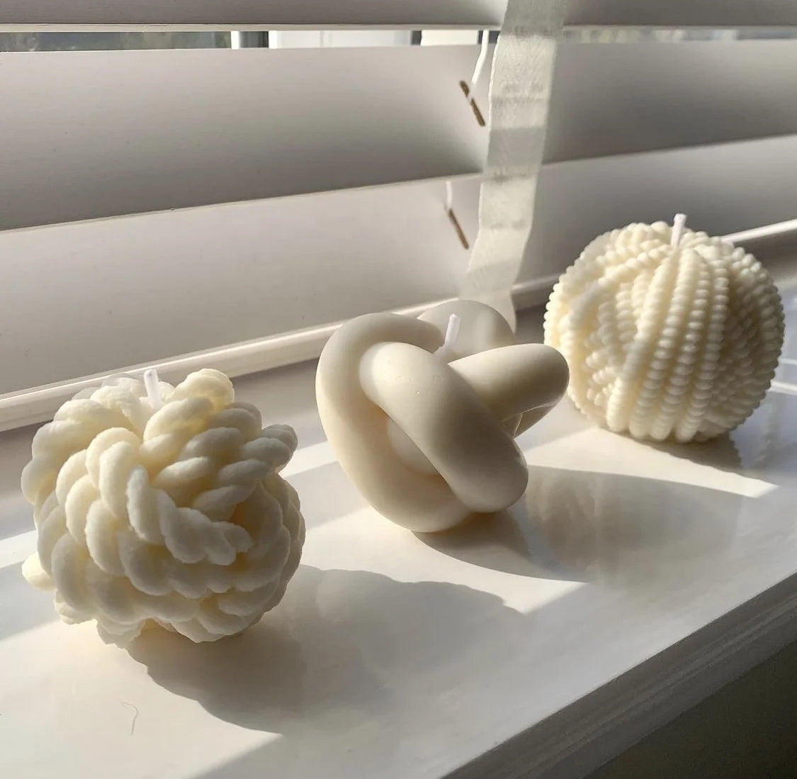 bougie d'aromathérapie géométrique pour décoration et cadeaux - vue 2 sur 12