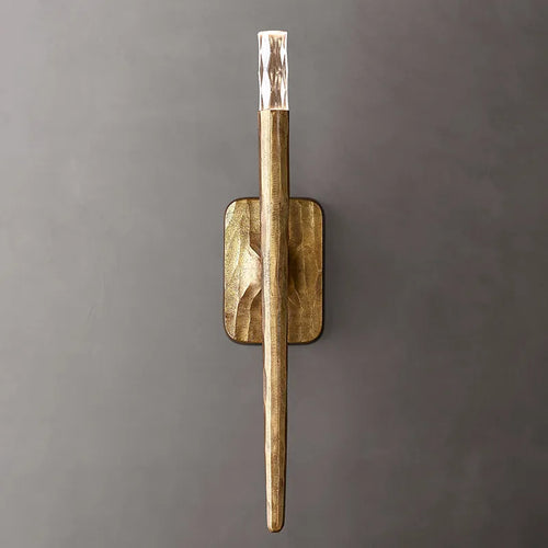 RH laiton créatif applique salon fond mur escalier entrée étude médiévale Thaddeus chambre lampe de chevet