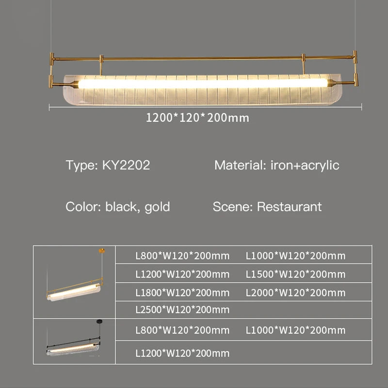 suspension led minimaliste moderne pour intérieur élégant - vue 6 sur 12