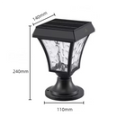 lampe solaire extérieure led imperméable pour jardin et espace extérieur