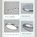 lustre rond moderne avec gradation pour restaurant et bar