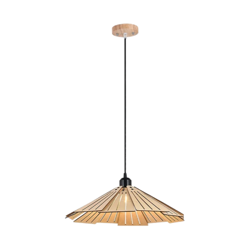 plafonnier en bois rétractable pour décoration intérieure lumineuse