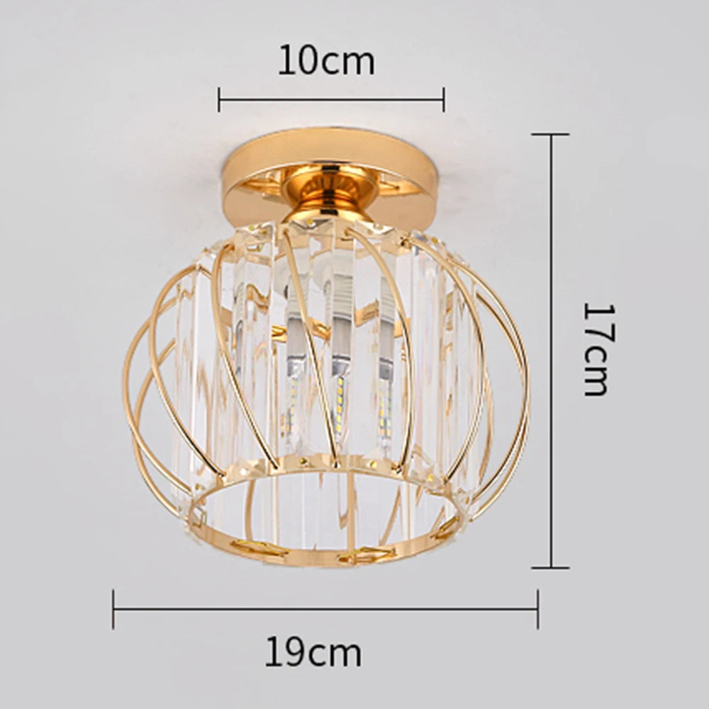 plafonnier moderne en cristal pour une ambiance élégante et créative - vue 7 sur 8