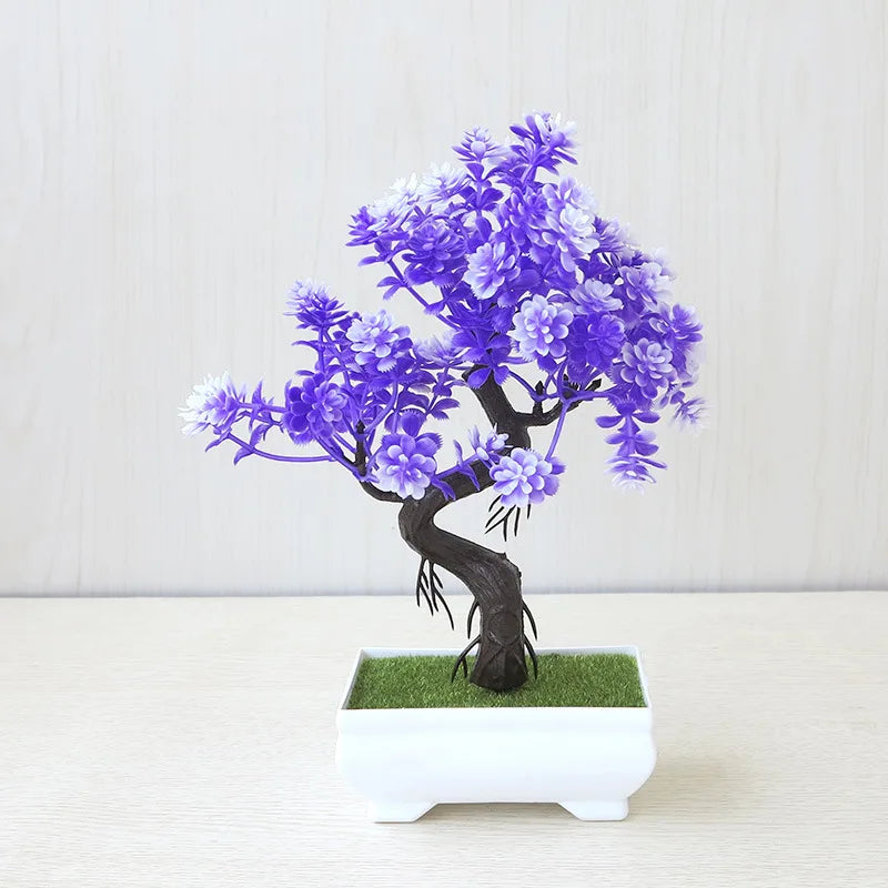 plantes artificielles décoratives bonsaï en pot pour jardin zen - vue 16 sur 25