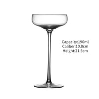 Verre cocktail design créatif pour bar fêtes mariages
