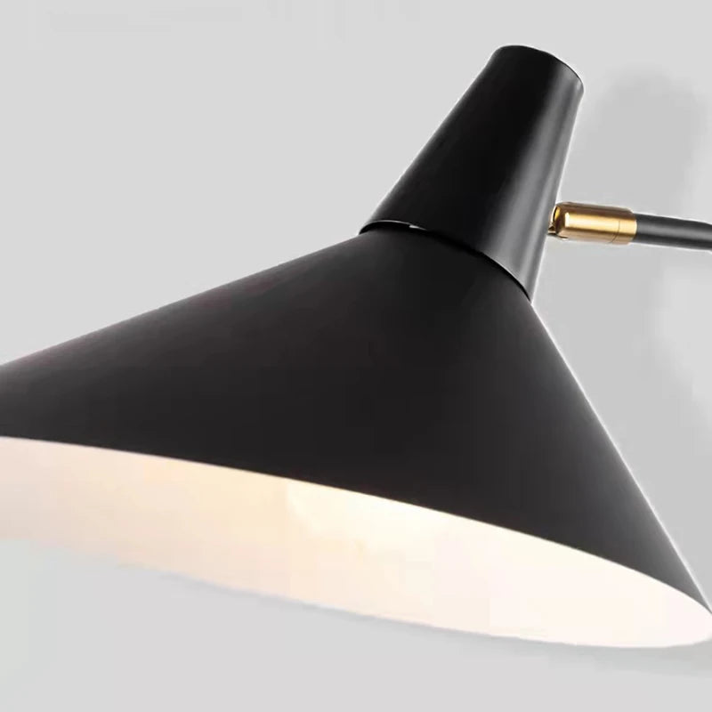 Lampadaire nordique noir - vue 4 sur 8