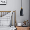 Minimalist single head chandelier for modern decor