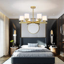 Bosmos European Style Decorative LED Chandeliers For Living Rooms, Bedrooms, And Modern Simple Indoor Lighting