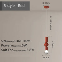 lustre nordique simple led pour bar et salon