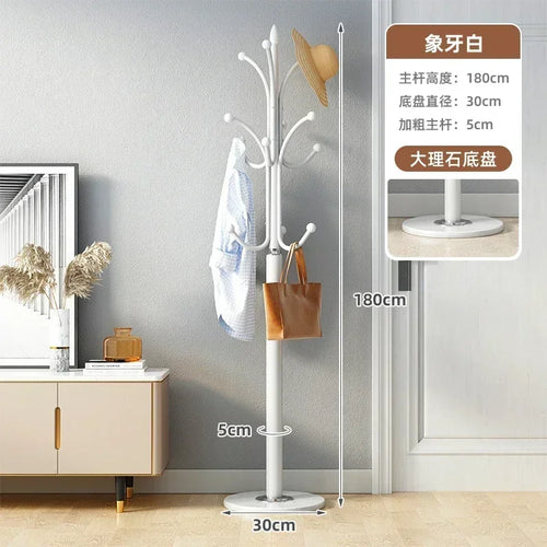 porte-manteau moderne en métal design arbre pour optimiser l'espace