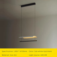 Modern minimalist designer chandelier for interior and decor