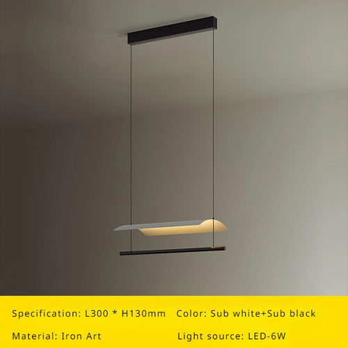 Modern minimalist designer chandelier for interior and decor