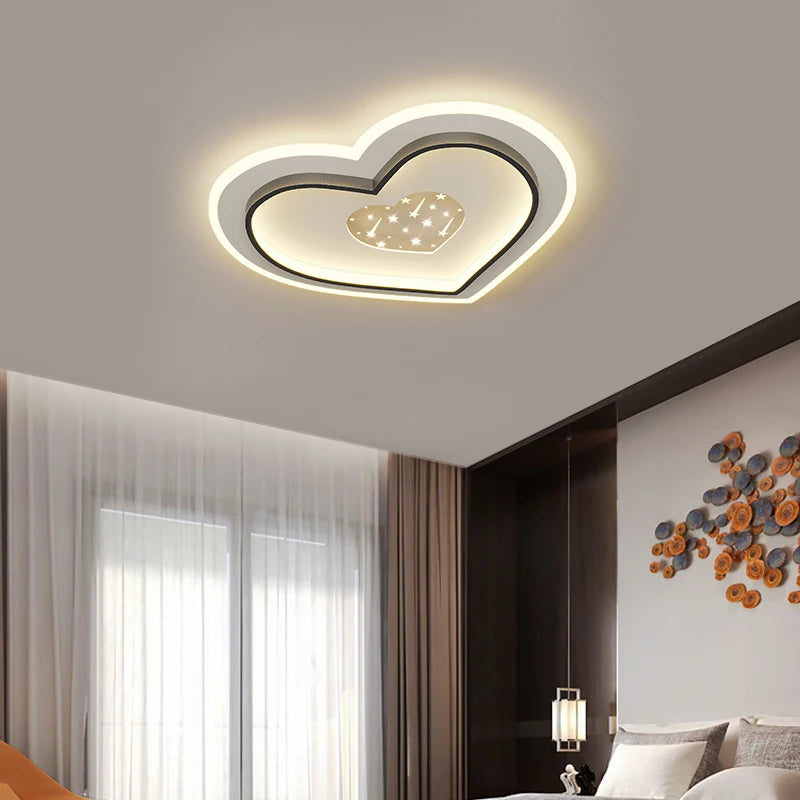 Plafond moderne à LEDs lampe pour chambre cuisine étude éclairage salon luminosité réglable Led plafonnier luminaire - vue 7 sur 16