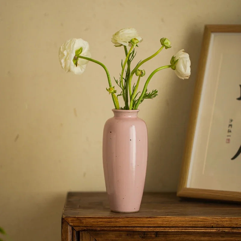 vase décoratif moderne en céramique pour fleurs et cactus - vue 5 sur 14