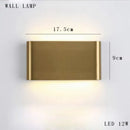 Creative minimalist bronze LED chandelier for interior decor