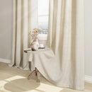 Voilage imitation lin extra long style moderne