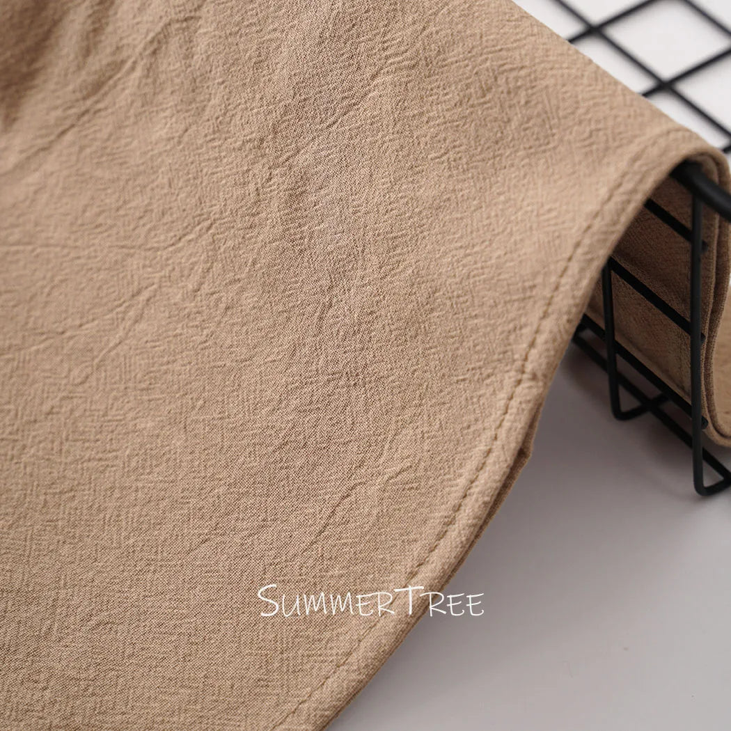 Serviette de table coton lavé style vintage lot10 - vue 5 sur 7