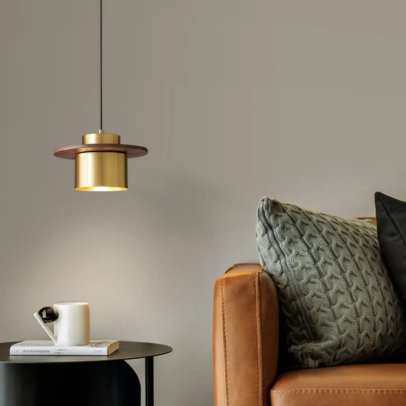 suspension en cuivre design moderne pour bar et restaurant - vue 5 sur 7
