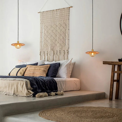 lustre rétro led loft suspension moderne luminaire
