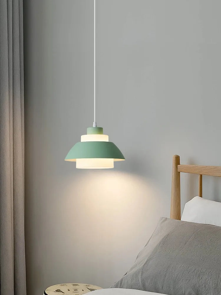 Suspension LED de chevet de chambre à coucher - vue 3 sur 13