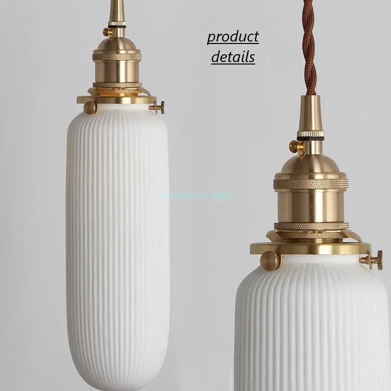 applique murale led nordique moderne en céramique vintage - vue 5 sur 15