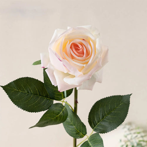 fleurs artificielles roses en tissu pour décoration florale mariage jardin
