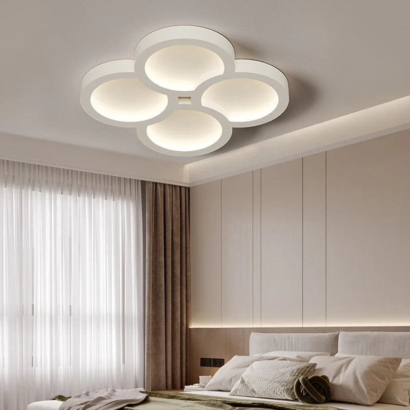 plafonnier moderne à pétales pour un éclairage décoratif intérieur - vue 6 sur 9