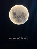 Modern moon wall light minimalist decorative LED lamp