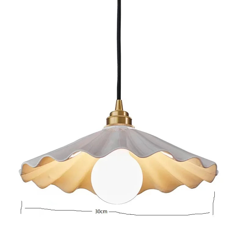 suspension LED en céramique conique design - vue 29 sur 29