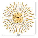 Crystal Sun Modern Style Silent Wall Clock 38X38/60X60/70X70cm, New Product Living Room Office Home Wall Decoration