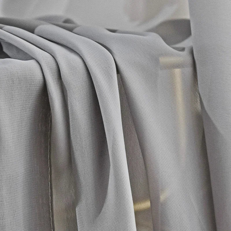 Voilage moderne motif vagues pour salon chambre fenêtre - vue 10 sur 10