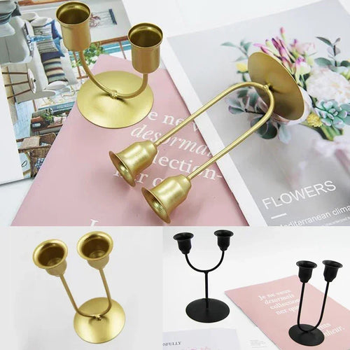 bougeoir nordique en forme de u pour décoration élégante et conviviale - vue 5 sur 10