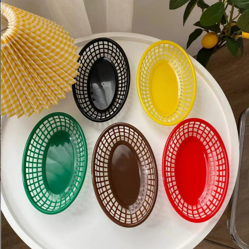panier ovale pour nourriture accessoire de cuisine et rangement - vue 2 sur 13