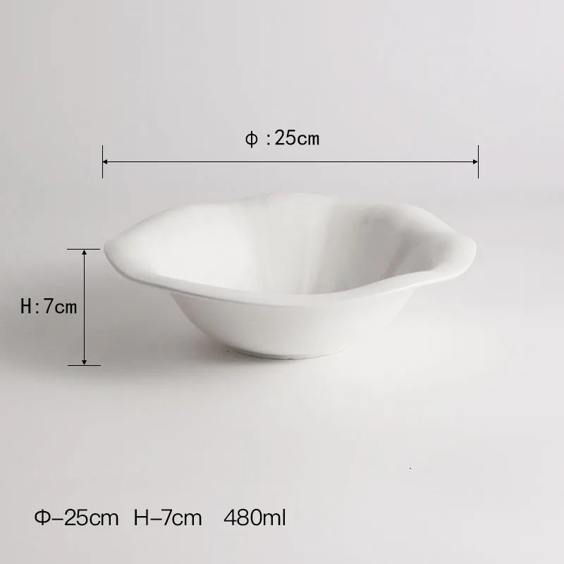 Bol profond en céramique style minimaliste élégant