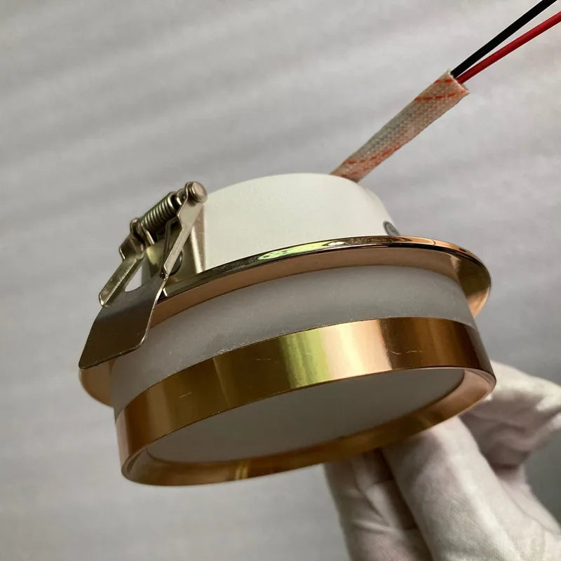 spot led encastrable en cristal pour éclairage intérieur - vue 6 sur 14