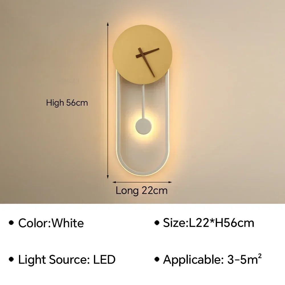 applique murale moderne à led pour décoration intérieure élégante - vue 15 sur 23