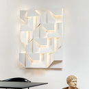 Italian designer artistic LED wall light for interior decoration