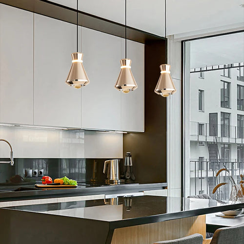 Suspension moderne salon chambre bar kitchen - vue 6 sur 12