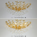 lustre en cristal vintage artpad design élégant pour intérieur moderne