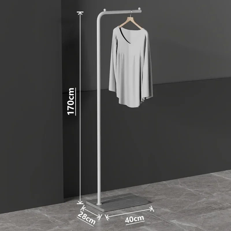 porte-vêtements nordique léger et moderne pour rangement élégant