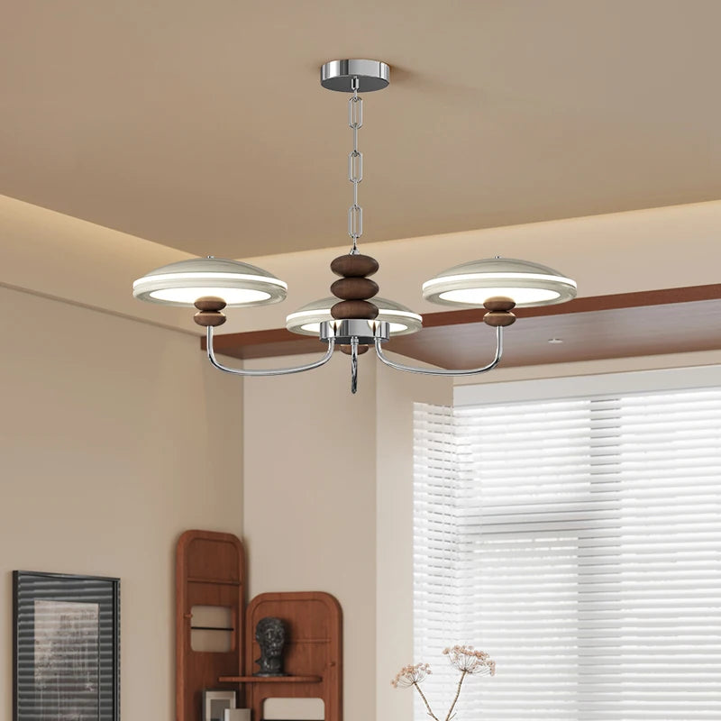 lustre rétro haut de gamme en coque d'oeuf américain style médiéval - vue 6 sur 8