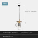 Creative terrazzo chandelier for restaurant and minimalist shop