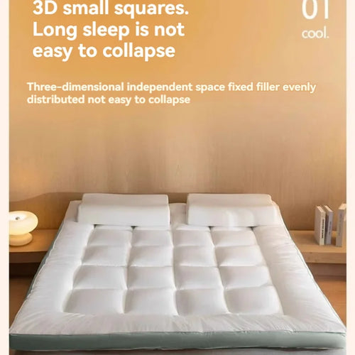 Hotel mattresses, soft cushions, home bedroom mattresses, thick tatami mats, bedding cores, single and double occupancy special - vue 7 sur 9