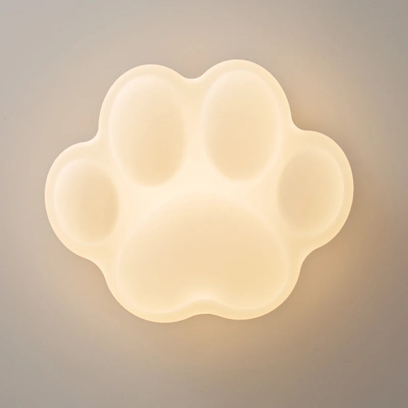 plafonnier mignon en forme de griffes de chat pour enfants - vue 7 sur 12